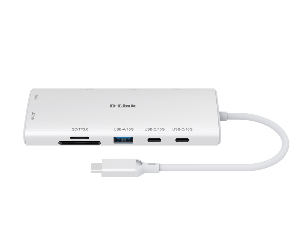 D-Link DUP-A01 10-In-1 USB-C Hub mit HDMI/Kartenleser/USB-C Ladeanschluss