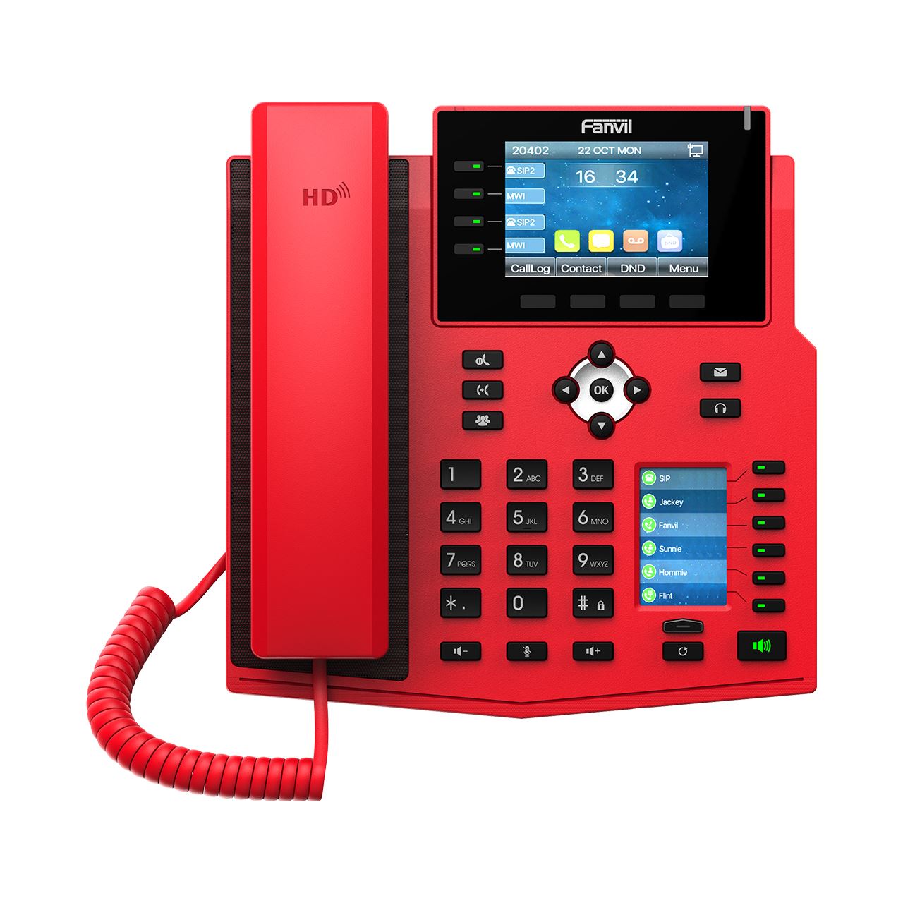 Fanvil IP Telefon X5U-R red V2