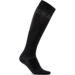 Craft, Unisex, Sportsocken, Adv Dry Compression Socken (37 - 39), Schwarz