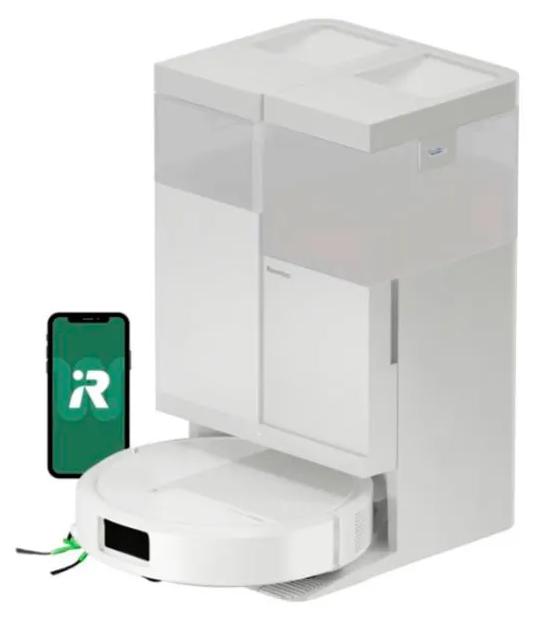 iRobot Roomba Plus 515 Combo Roboter + AutoWash Dock, Beutellos, Weiß, Rund, Staubbeutel, Ladend, Purification, EPA