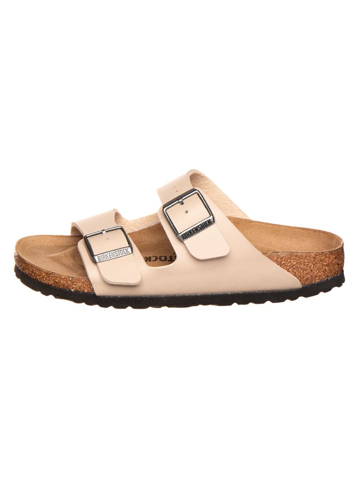Birkenstock Pantoletten "Arizona" in Beige - 41