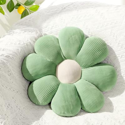 Inspire Daily Merch Flower Mat Daisy Seat Cushion Sunflower Pillow Gift green