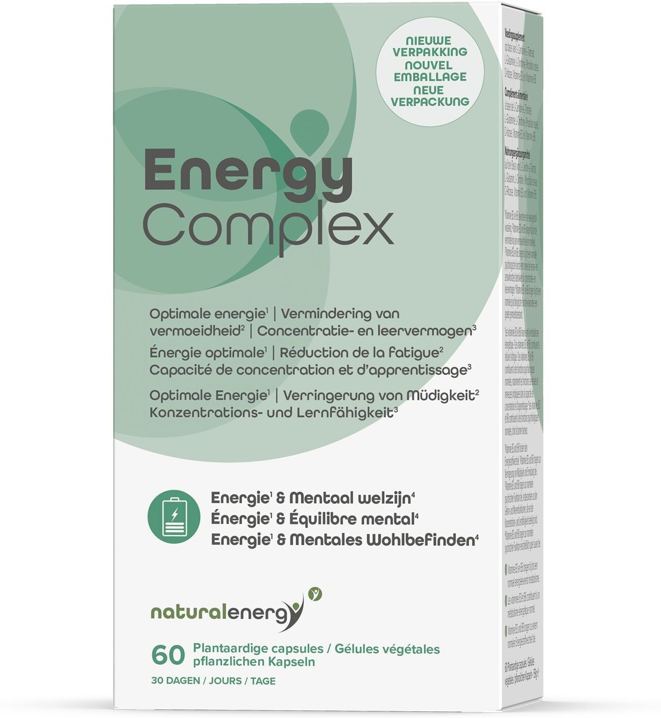 Natural Energy Energy Complex 60 Capsules
