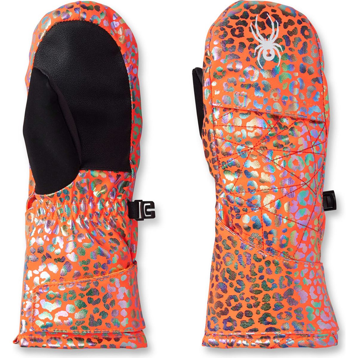 Spyder Toddler Cubby Ski Mittens leopard (LEO) L 38F153602-LEO-L