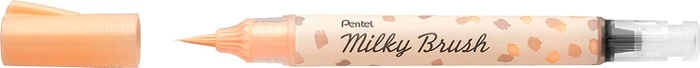 Pentel Milky Brush XGFH-PFX Brush-Pen orange, 1 St.