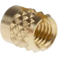 RS PRO, Muttern + Unterlegscheiben, Gewindeeinsatz Messing, M3 x 4.78mm, Bef.Lo (M3)