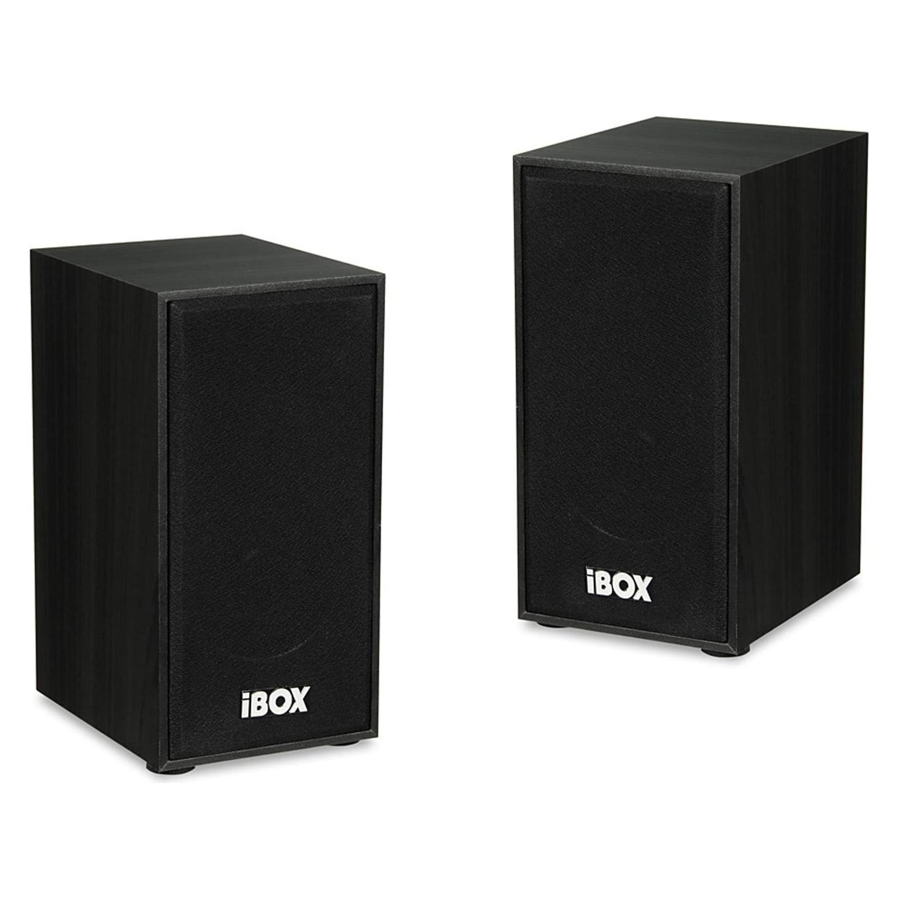 iBox IGLSP1B SPEAKERS I-BOX 2.0 SP1 Black (IGLSP1B)