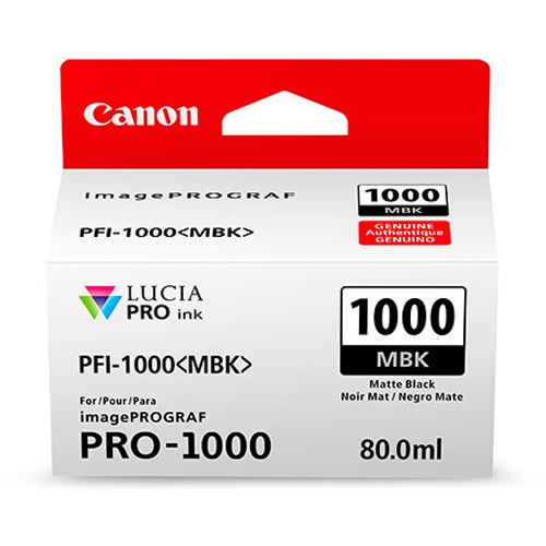 Canon Tinte PFI-1000MBK 0545C001AA mattschwarz
