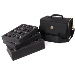 Enhance Tabletop Miniature Figure Satchel Black (Schaumstoff, Textil)