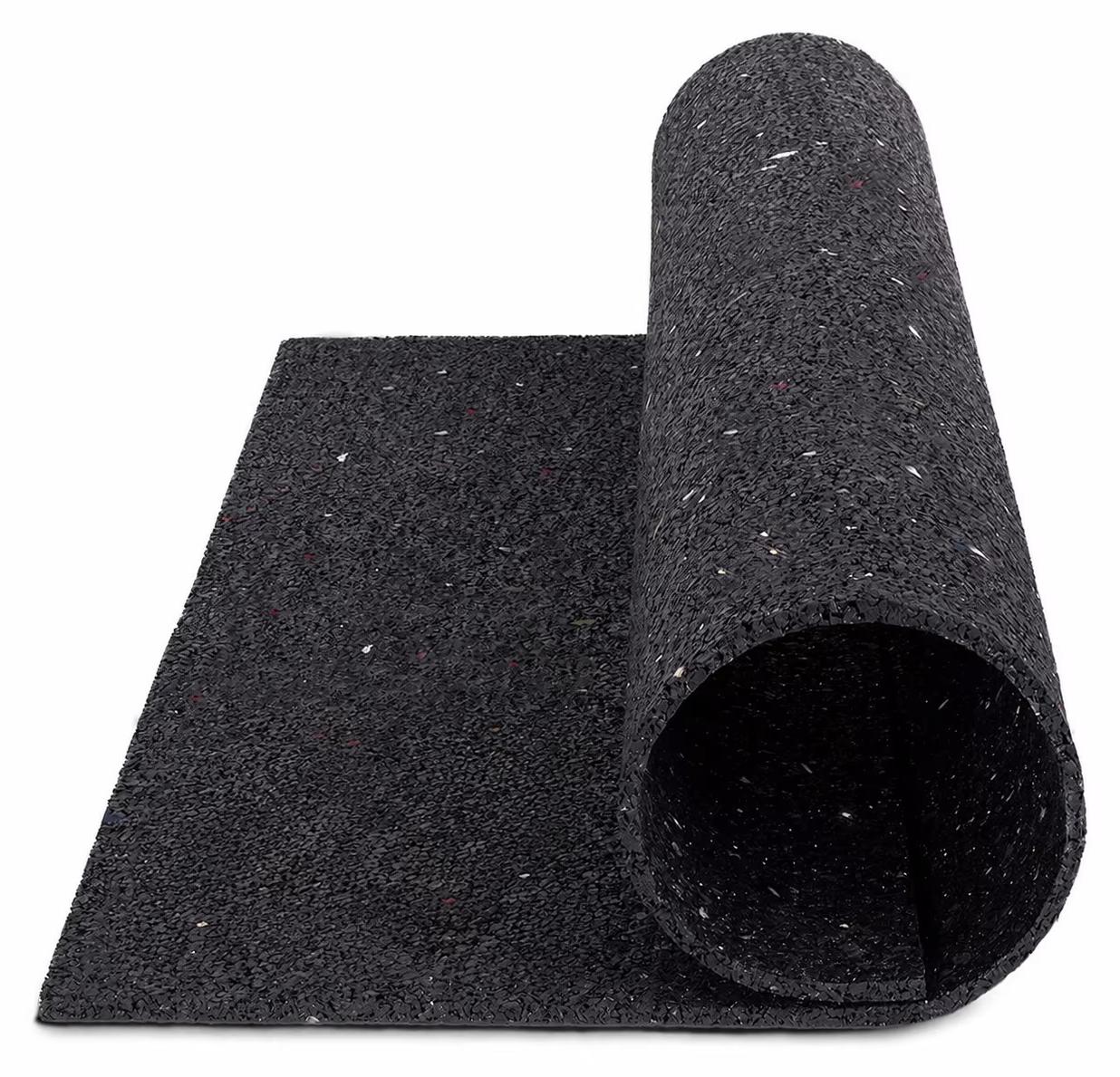 Antivibrationsmatte - Gummimatte für Waschmaschine und Trockner - Rutschfest - Schalldämmend - Stoßdämpfend - Öl- und wasserbeständig - 125 × 600 × 1 cm