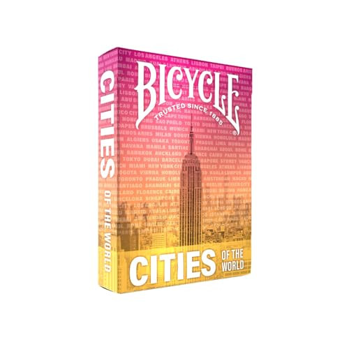 Bicycle Cities of the World Premium Speelkaarten - Poker