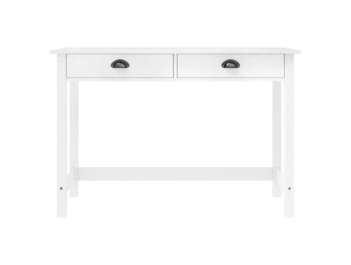 GPUTYGHN Konsolentisch Hill mit 2 Schubladen 110x45x74 cm Kiefernholz Massives Kiefernholz,2 Schubladen,Stauraum für Schmuck und Kosmetika,kompakt,leicht zu reinigen,pflegeleicht