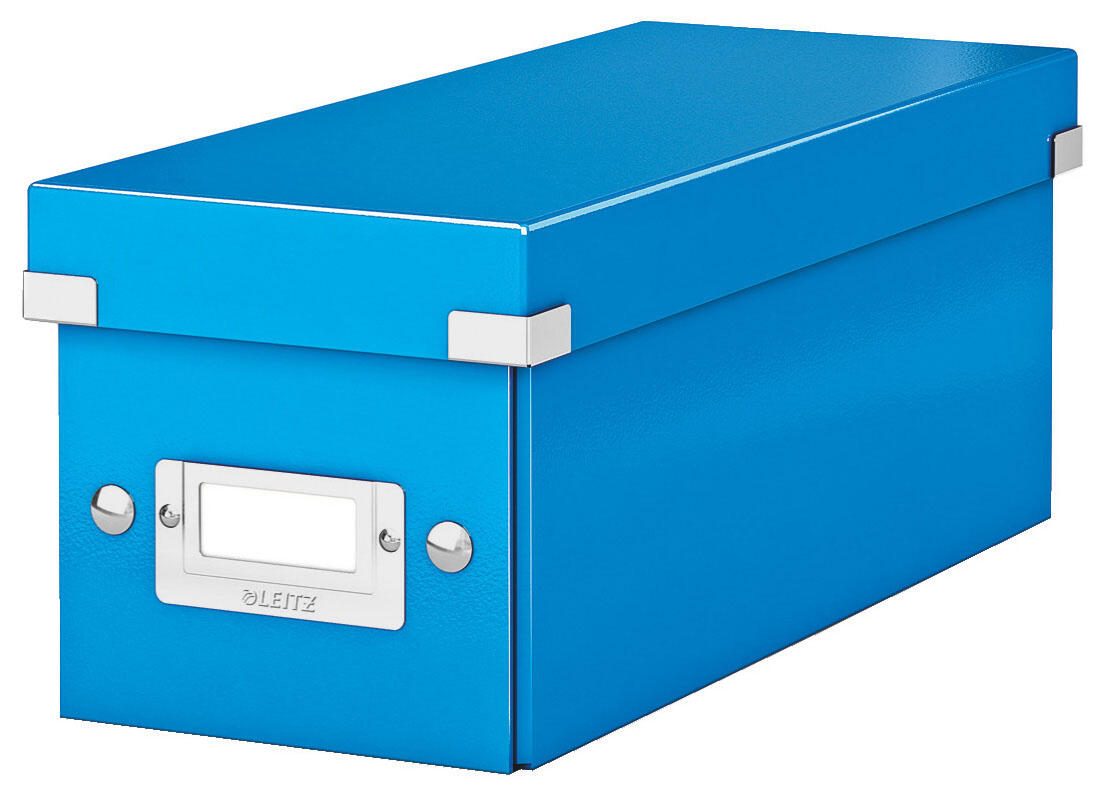 LEITZ Click & Store CD-/DVD-Box blau 60410036