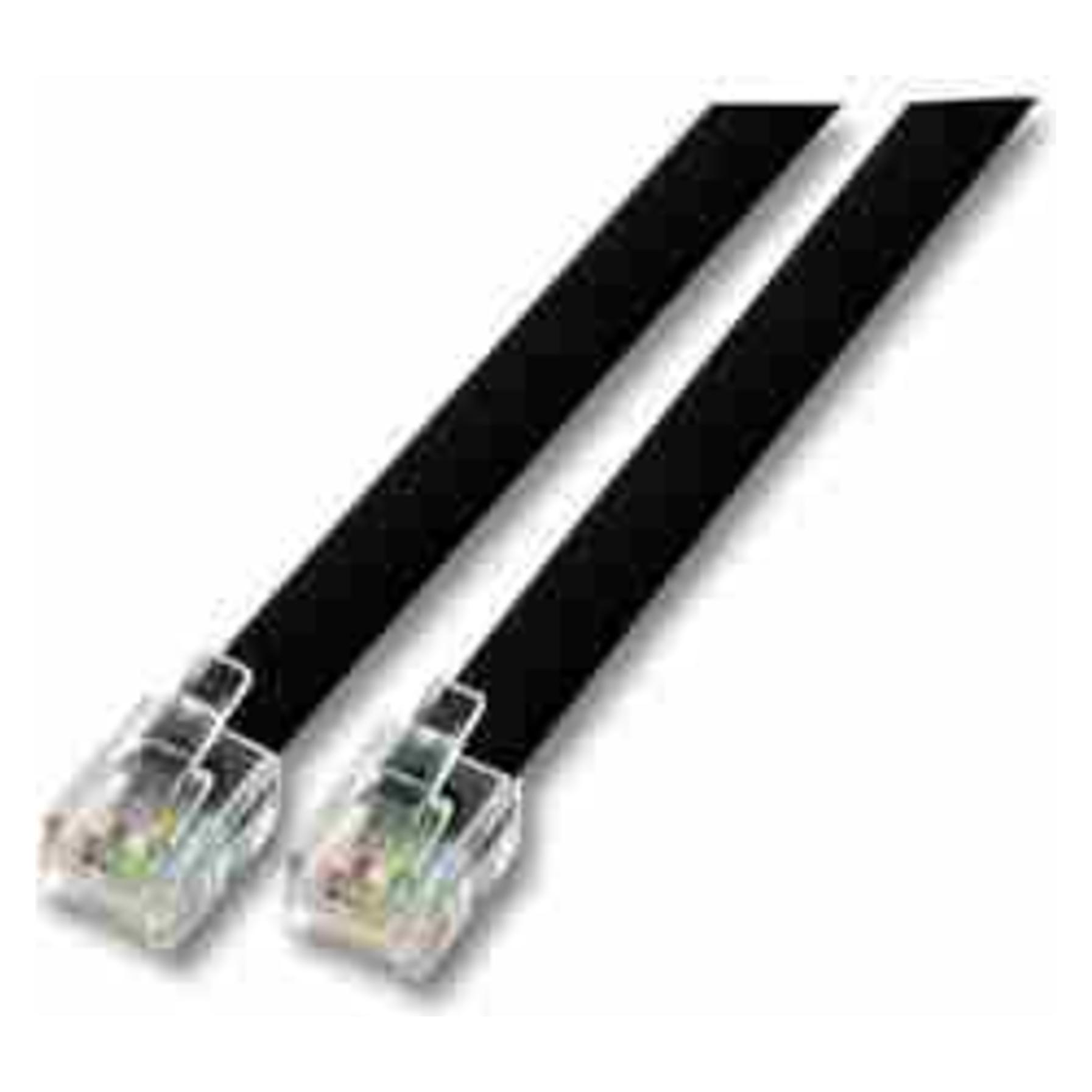 EFB Elektronik Modularkabel RJ12 (6/6) / RJ12 (6/6), 1:1,schwarz, 3 Meter (K2404SW.3)