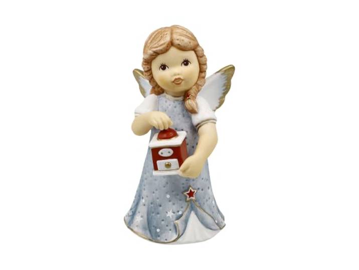 Goebel Engelfigur Würziger Kaffeeduft - Weihnachtsbäckerei Nina & Marco