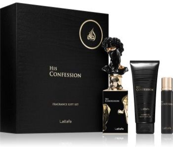 Lattafa His Confession coffret para homens 1 un.. His Confession
