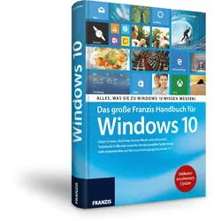Das große Franzis Handbuch für Windows 10 Anniversary