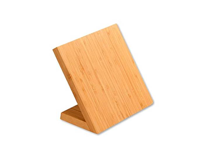 KESPER Magnetischer Messerblock aus FSC®-Bambus, 23 x 13 cm 58028 Magnetische Halterung für mehrere Küchenmesser, griffbereit aufbewahrt
