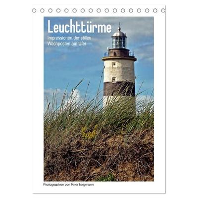 Leuchttürme - Impressionen der stillen Wachposten am Ufer (Tischkalender 2027 DIN A5 hoch), CALVENDO Monatskalender