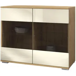 KOMMODE Bari Creme Hochglanz