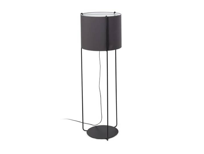 Faro Barcelona 24023-34 - DRUM Stehleuchte schwarz/grau
