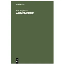 Mayrhofer:Ahnenerbe, Fachbücher von Karl Mayrhofer