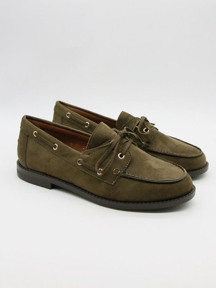 Bellucci Mokassins in Khaki - 41