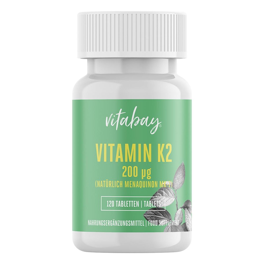 Vitabay CV Vitabay Vitamin K2 200 µg vegan hochdosiert Tabletten 18237978
