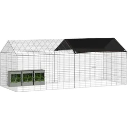 vidaXL Costantino with roof, Gehege