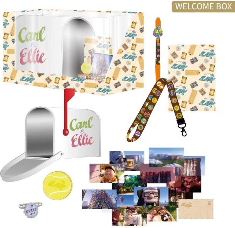 Artesania Cerda Set Regalo Coleccionista Pixar Up Talla Única Unisex
