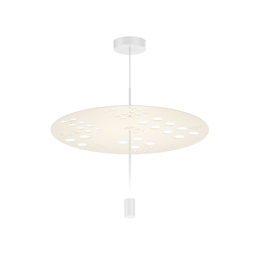 Wever & Ducré LED-Pendelleuchte SHEDDA FRACTAL CEILING SUSP 1.0 weiß/Live Simple 2700K 242684LS3 5404037373505
