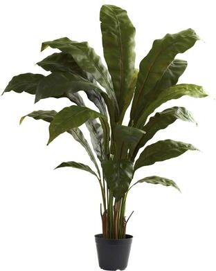 Nearly Natural 3.5-foot Birdsnest Decorative Plant - Green