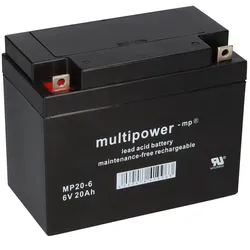 Multipower MP20-6 AGM Bleiakku 6V 20Ah – M5