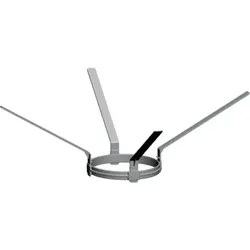 Wolf Cob Abstandhalter 2651673 DN 110, 1 Satz = 6 Stück, Kunststoff