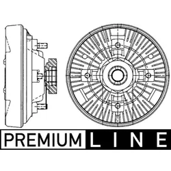Kupplung Kühlerlüfter MAHLE CFC 208 000P
