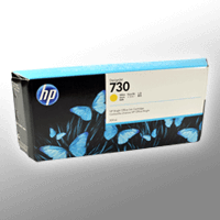 HP Tinte P2V70A 730 yellow