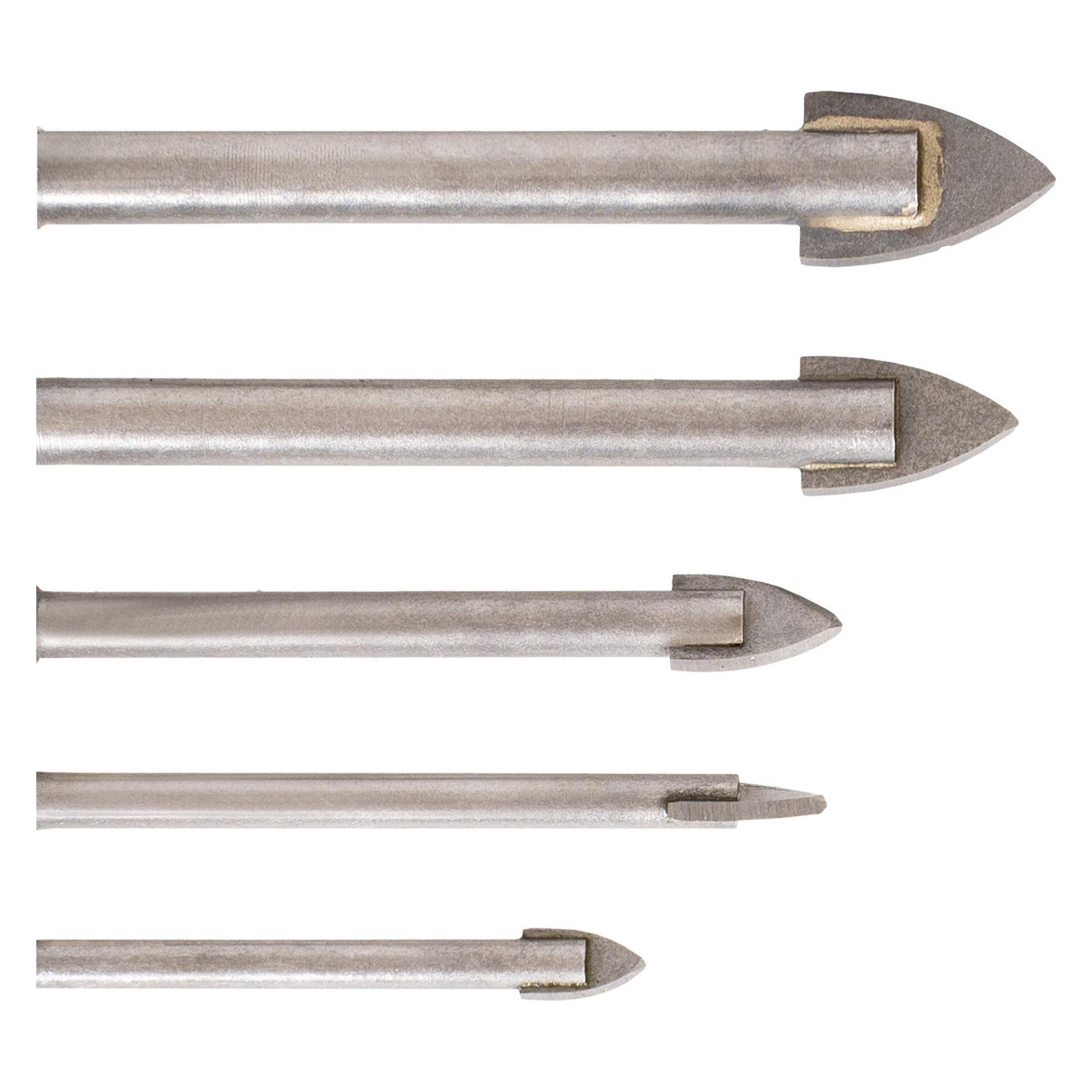 Stier Fliesenbohrer Set 5-tlg. 1/4 Zoll Bit 4 - 10 mm (60611399)