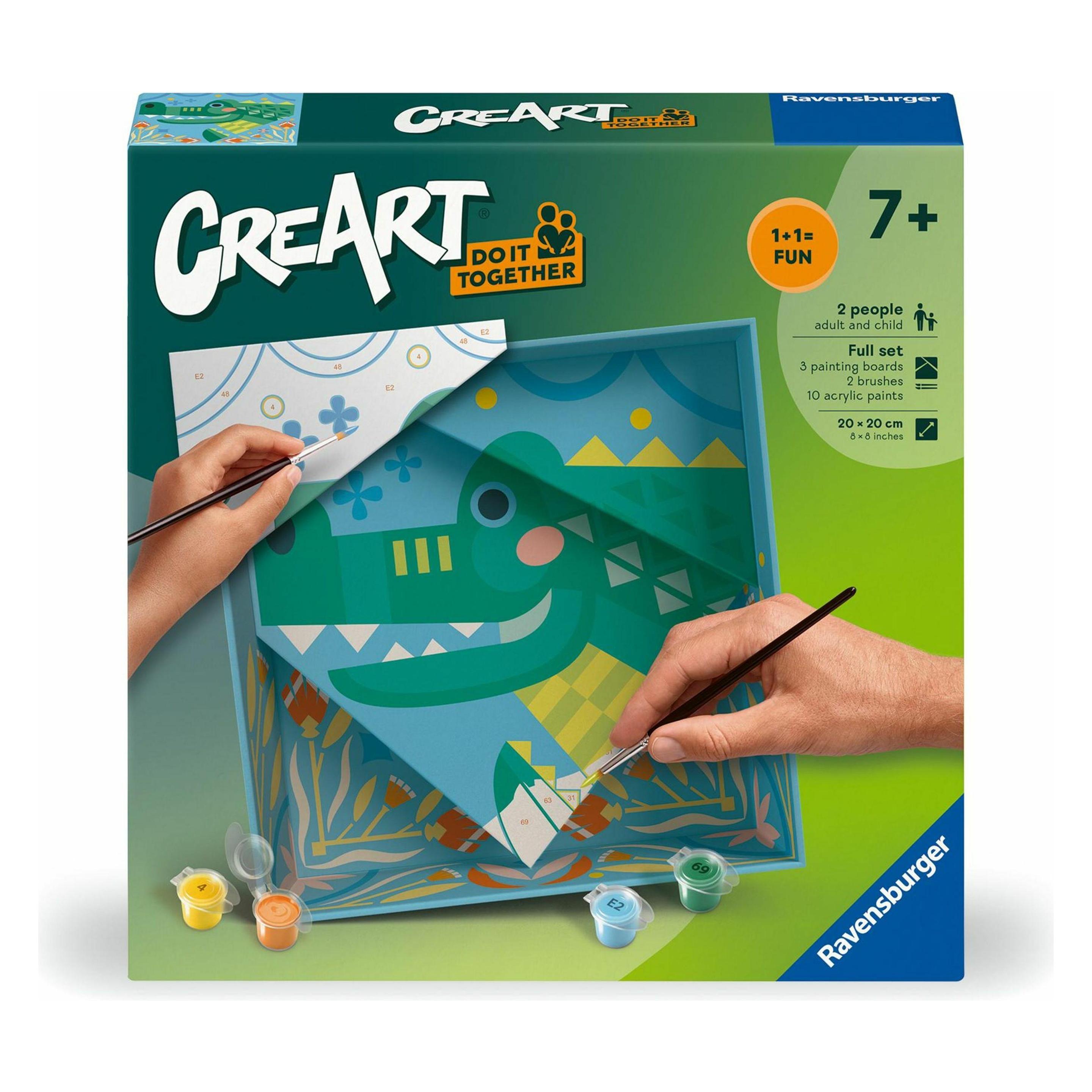 Ravensburger CreArt Do it together - Krokodil (25865)