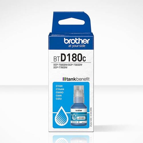 Brother BTD180C garrafa de tinta ciano