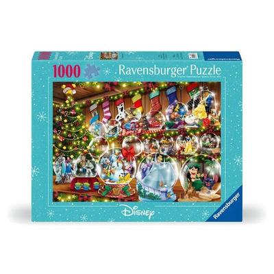 Erwachsenenpuzzle 1000 Teile - Disney Classics - Schneekugelparadies