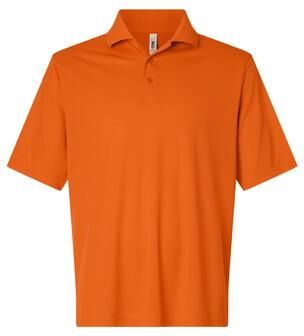 CORE365 CE108 Men's Nova Performance Pique Polo Shirt in Campus Orange size 5XL   Recycled Polyester