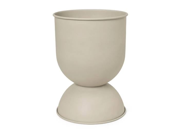 Ferm Living Cache-pot Hourglass grand Ø50 cm Cashmere