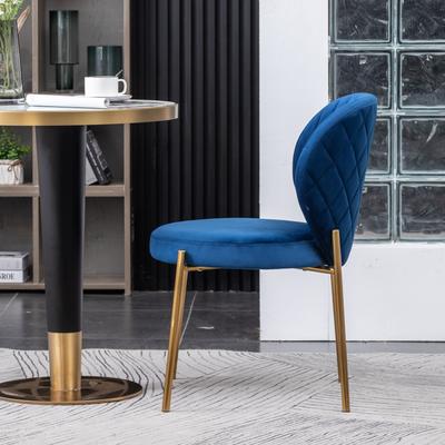 Contemporary Velvet Upholstery Dining Chair