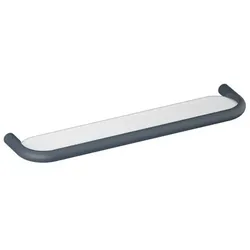 Hewi 477 Ablage 477.03B1000592 600x28x140mm, Glasplatte, matt weiß, matt, anthrazitgrau