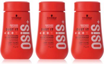 Schwarzkopf Professional Osis+ Dust It pós matificantes para dar volume formato poupança . Osis+ Dust It