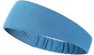 Market Central Cooling Headband For Men Women Non Slip Workout Sweatband For Running Yoga Cycling blue