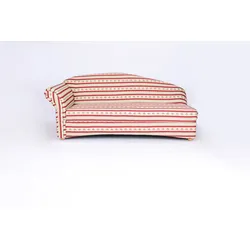 Better Home 3-Sitzer Sofa Loretta mit linker Armlehne, ca. 193 x 83 x 85 cm – Rot gestreift & Blumenmuster
