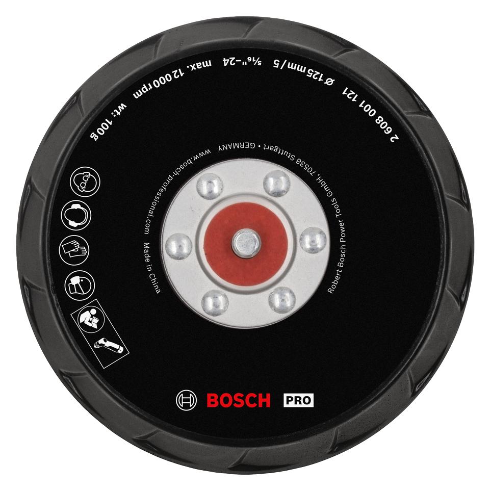 Bosch Hausgeräte Polierteller PRO 125 mm Klettverschluss 2608001121 (2608001121)