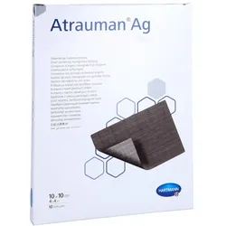Atrauman Ag 10x10 cm steril Kompressen 10 St