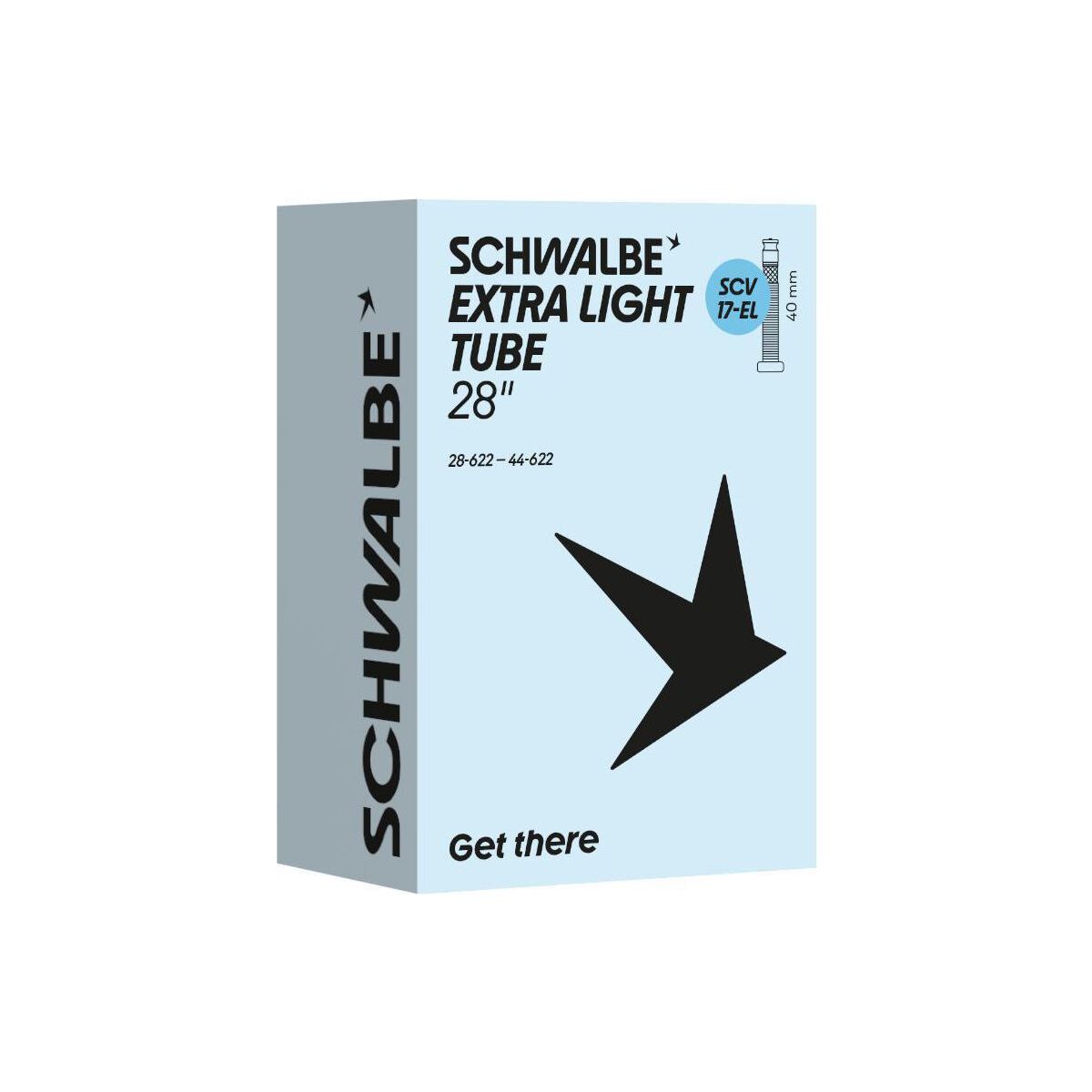 Schwalbe Schwalbe Schlauch SCV17 Extra Light 28/44-622 40 mm SB10465094